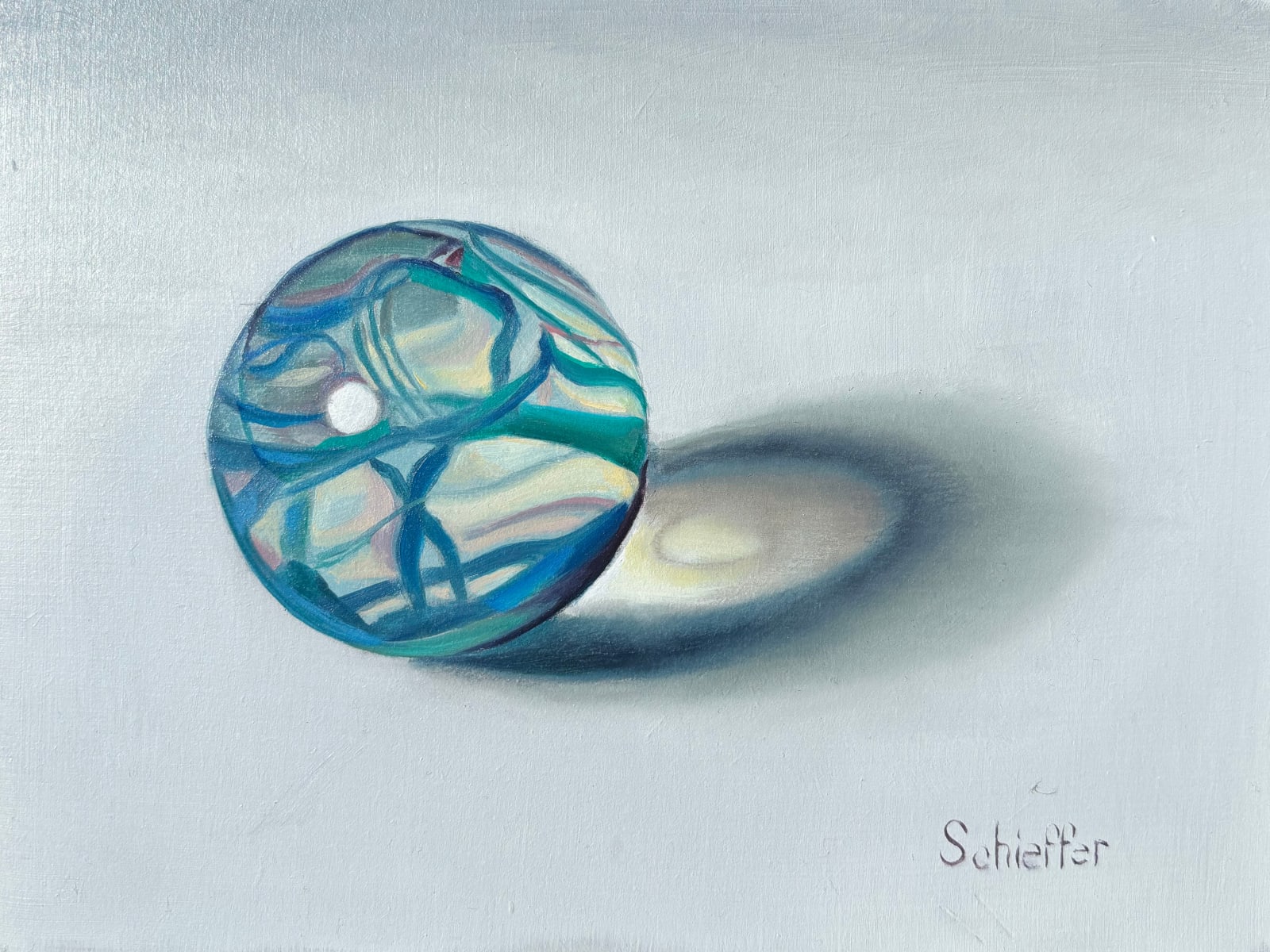 Beaux Arts 2025, John Schieffer "Blue Green Marble"