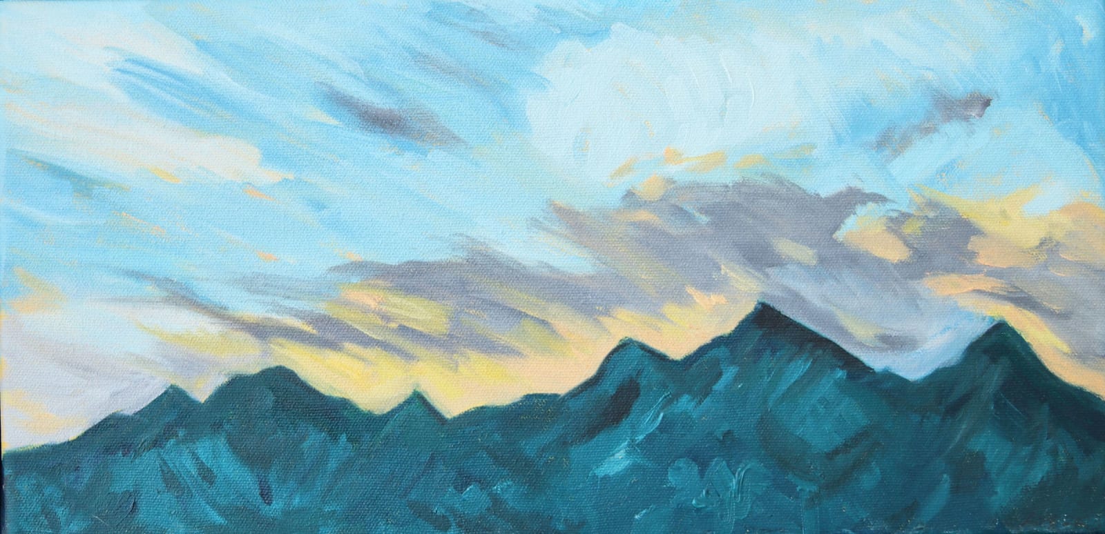 Circle of Friends Art Show, "McDowell Mountain at Dawn