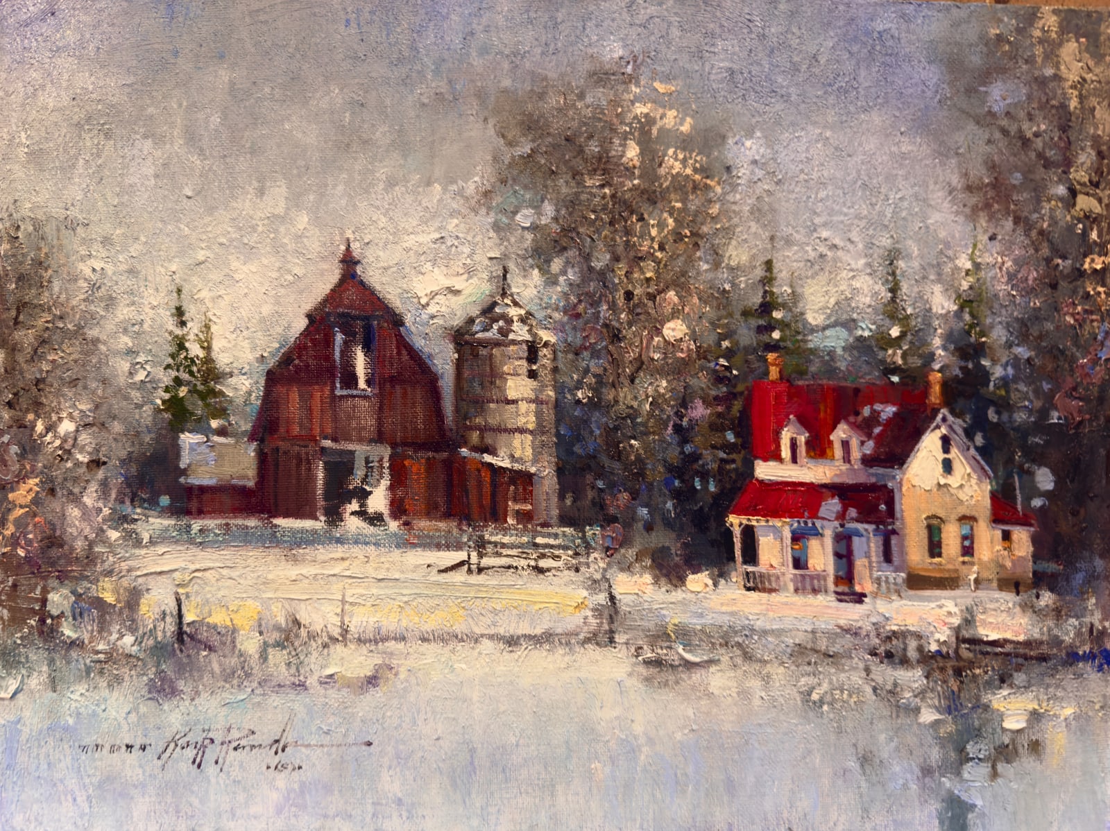 Beaux Arts 2025, Kirk Randle "January Morning"