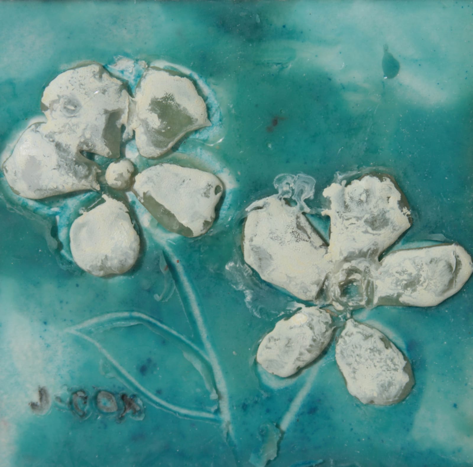 Beaux Arts 2025, Jerry Cox "Teal Tempest"