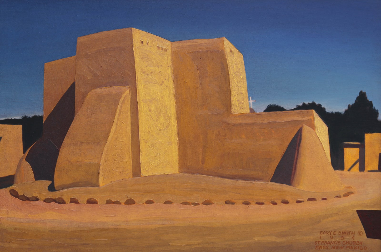 Private Collection 2025, Gary Ernest Smith, "St. Francis Church"