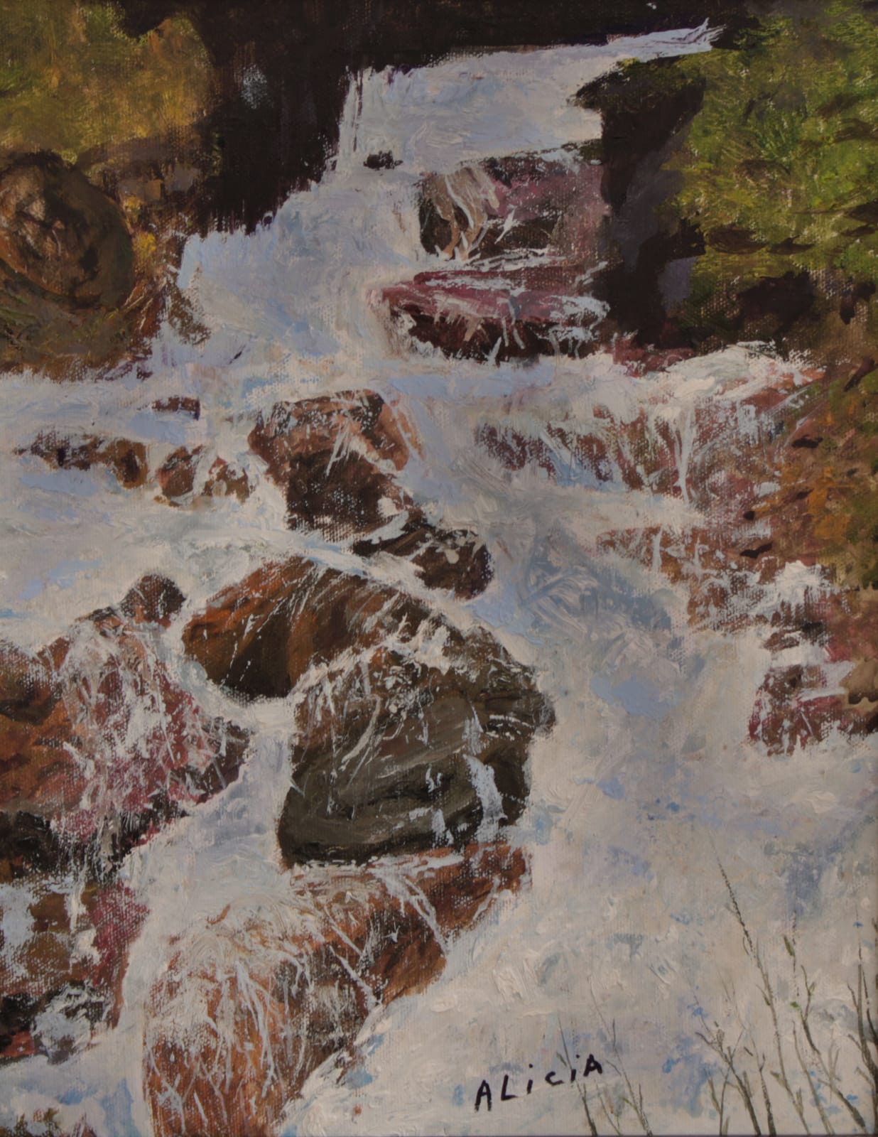 Fresh Paint 2024, Alicia Neyra "River Stream"