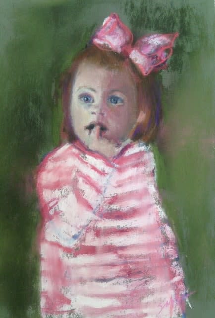 Fresh Paint 2025, Cheri Saffro "Pink Bow"