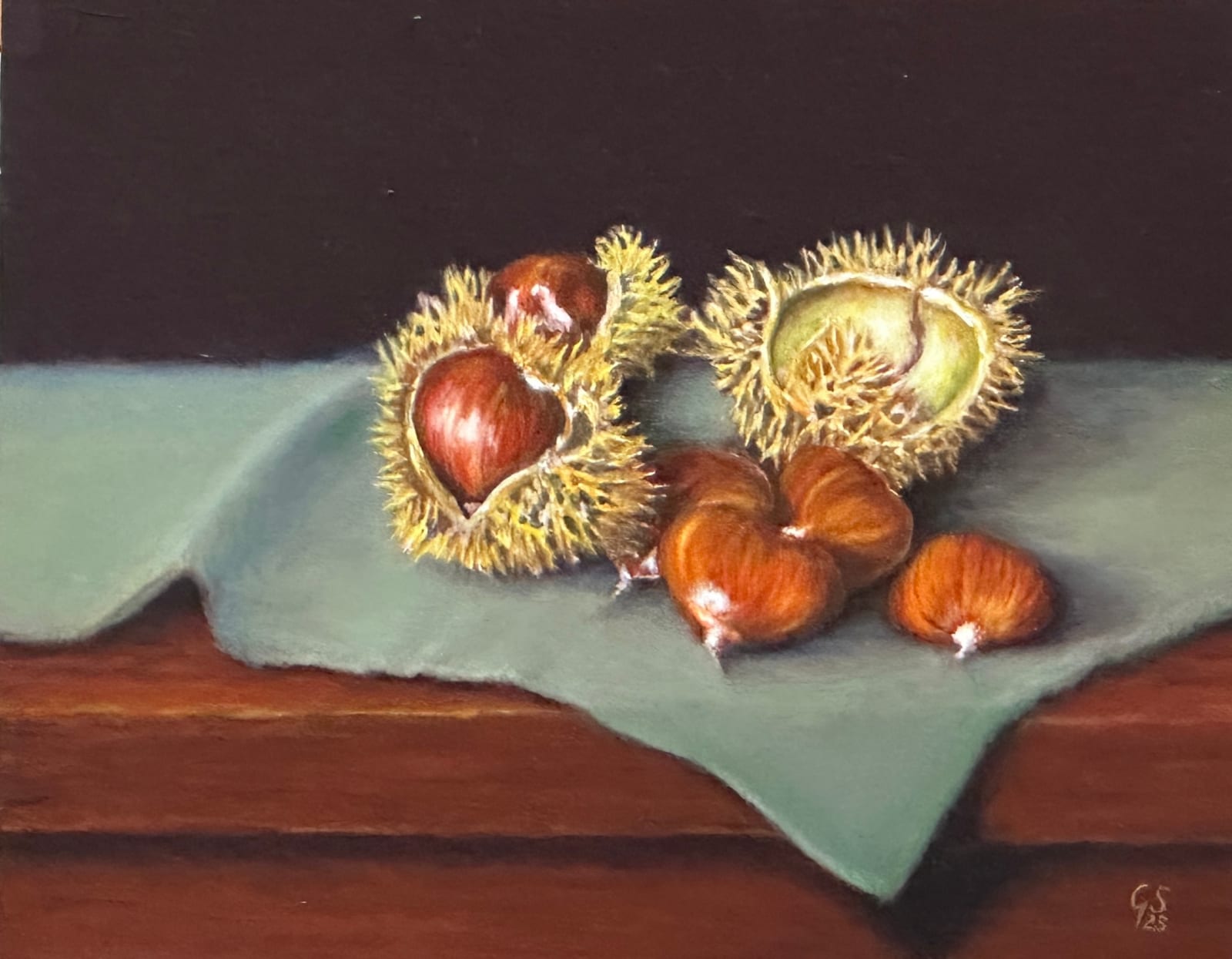 Fresh Paint 2025, Guenter Schwarz "Edible Chestnuts"