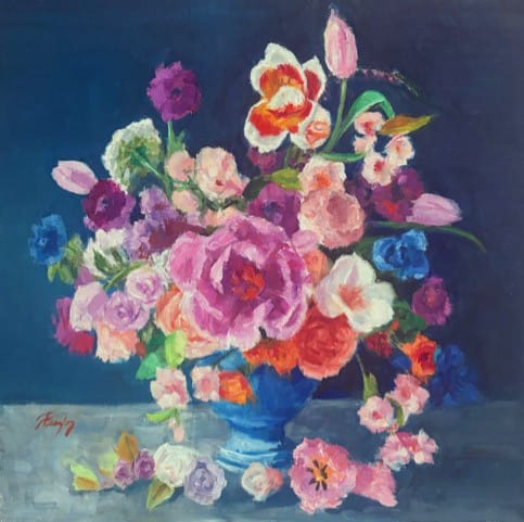 Fresh Paint 2025, Sue Feagler "Spring Treat"