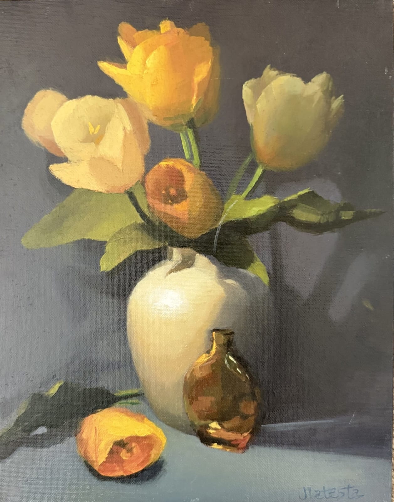 Beaux Arts 2025, Joan Smith "Spring Tulips"