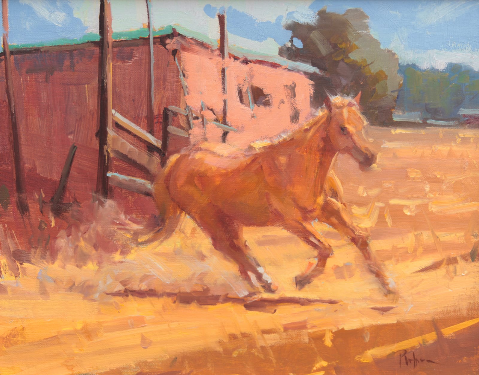 Beaux Arts 2025, Lori Putnam "Running the Paddock"