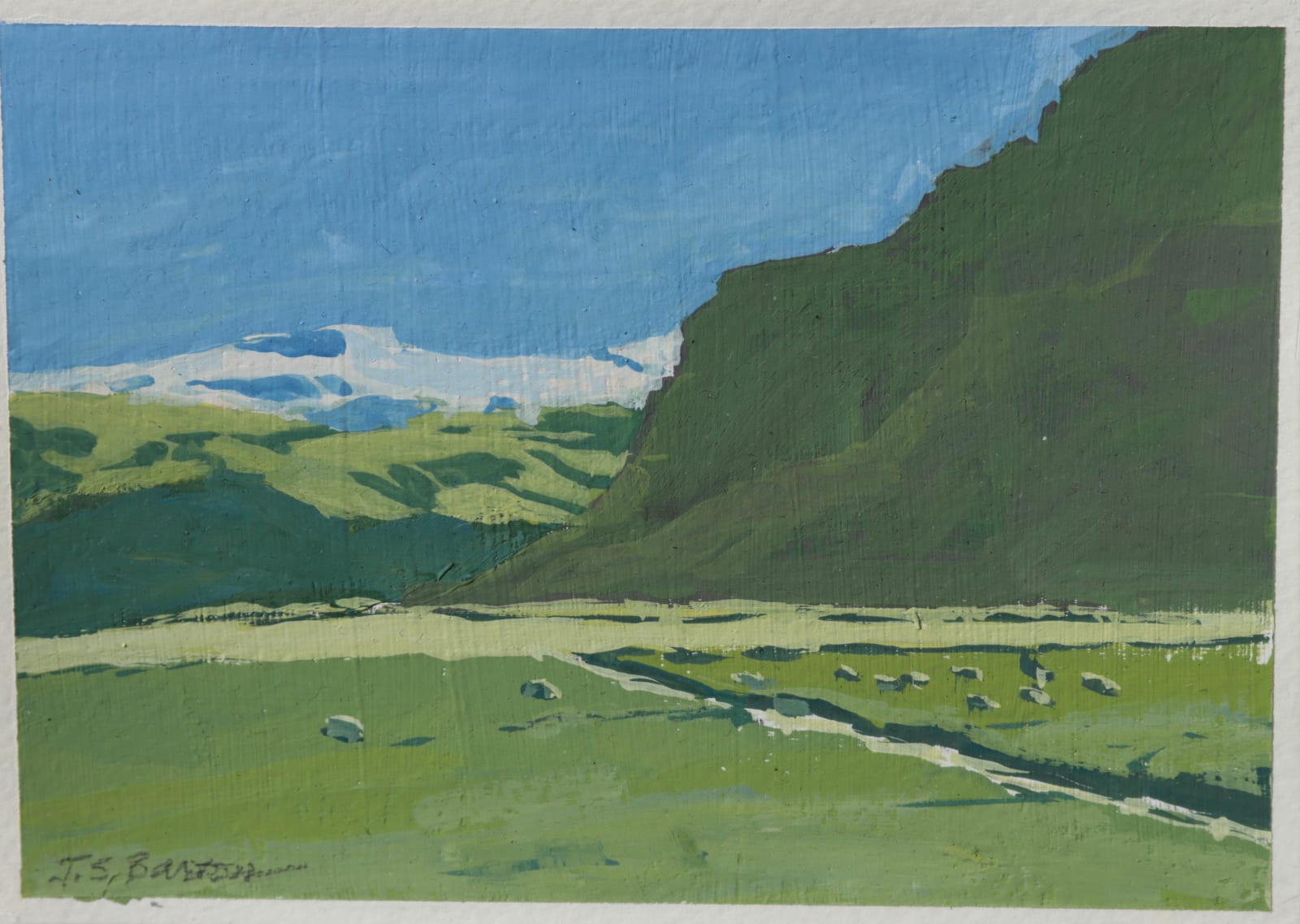 Beaux Arts 2025, Jane Barton, "Summer Pasture"