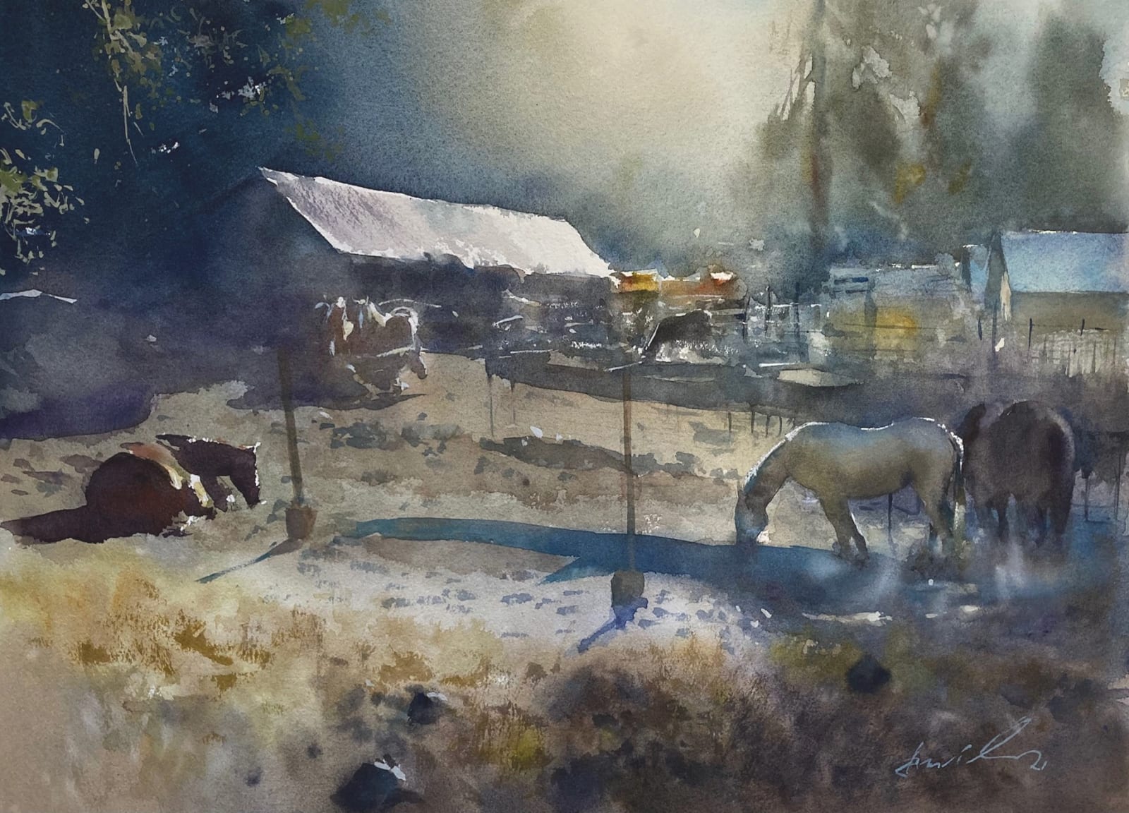 Frank Eber, Yosemite Ranger Stables, 2023