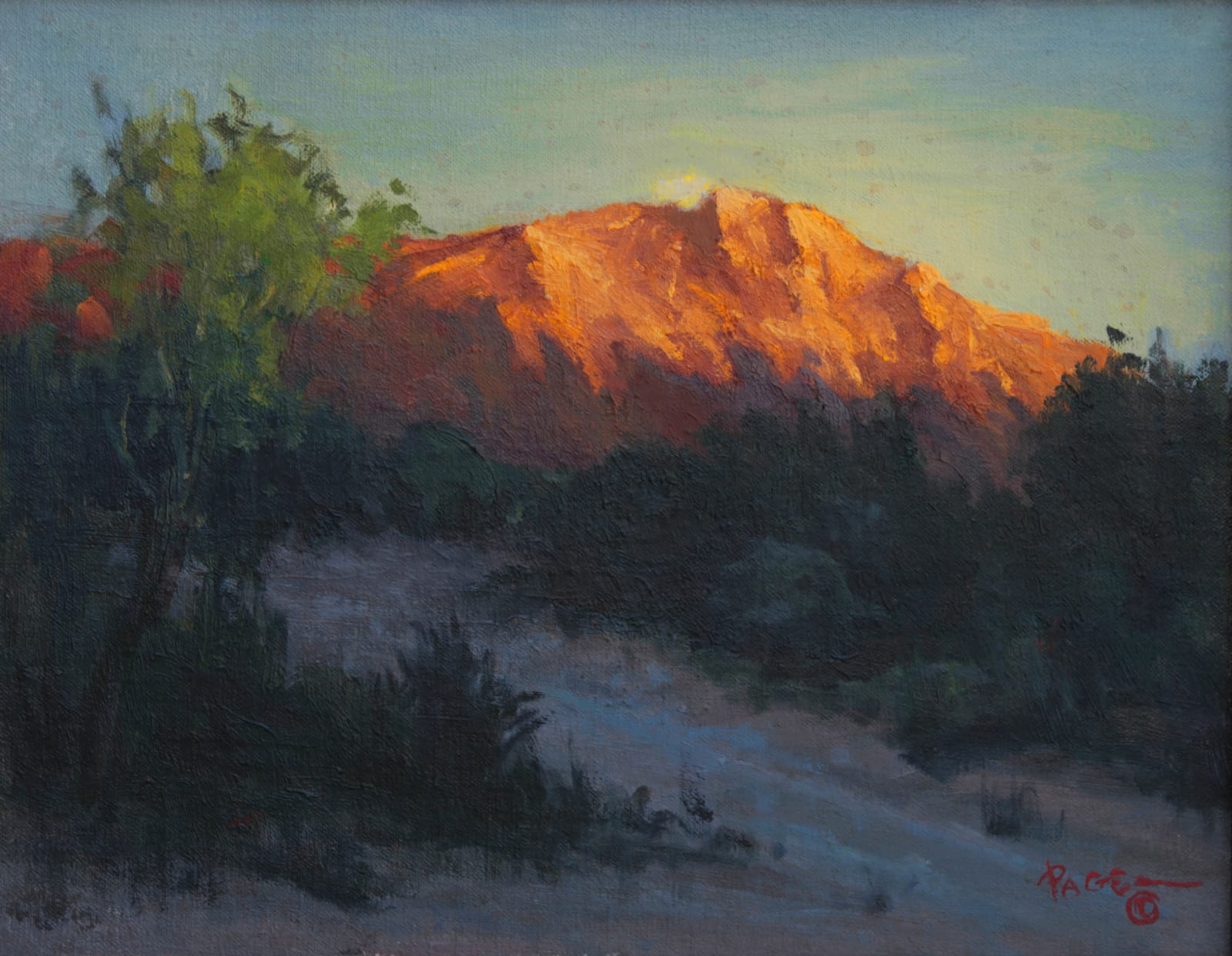 Private Collection 2025, Mary Beth Page "Tubac Sunset"