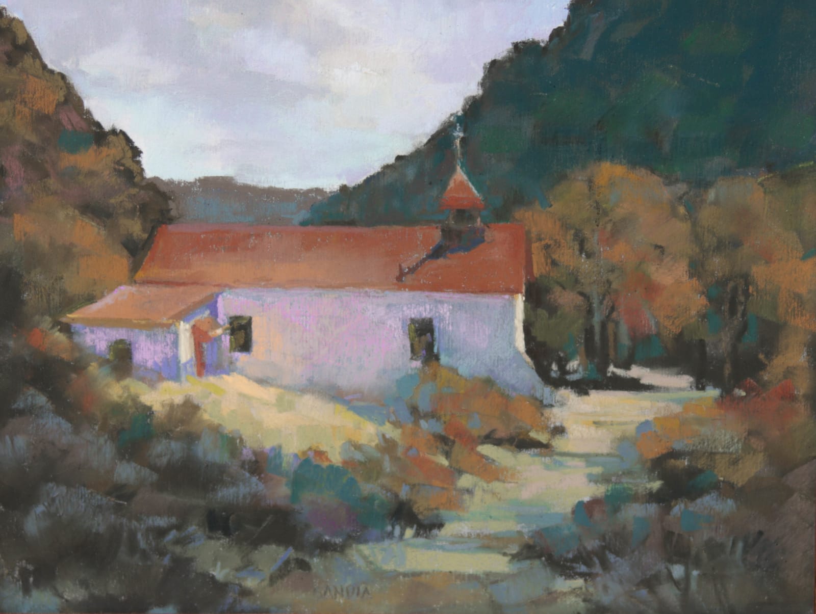 Private Collection 2025, Elizabeth Sandia "Apache Canyon Light"
