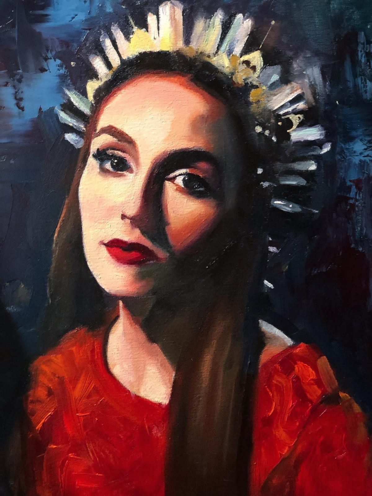 Fresh Paint 2025, Eve Selonke "Queen of Swords"