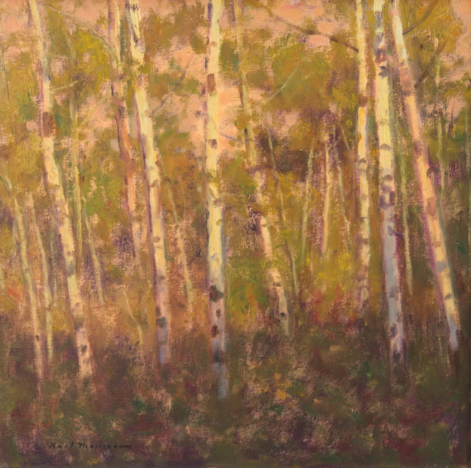 Beaux Arts 2025, Karl Thomas "Summer Aspens"