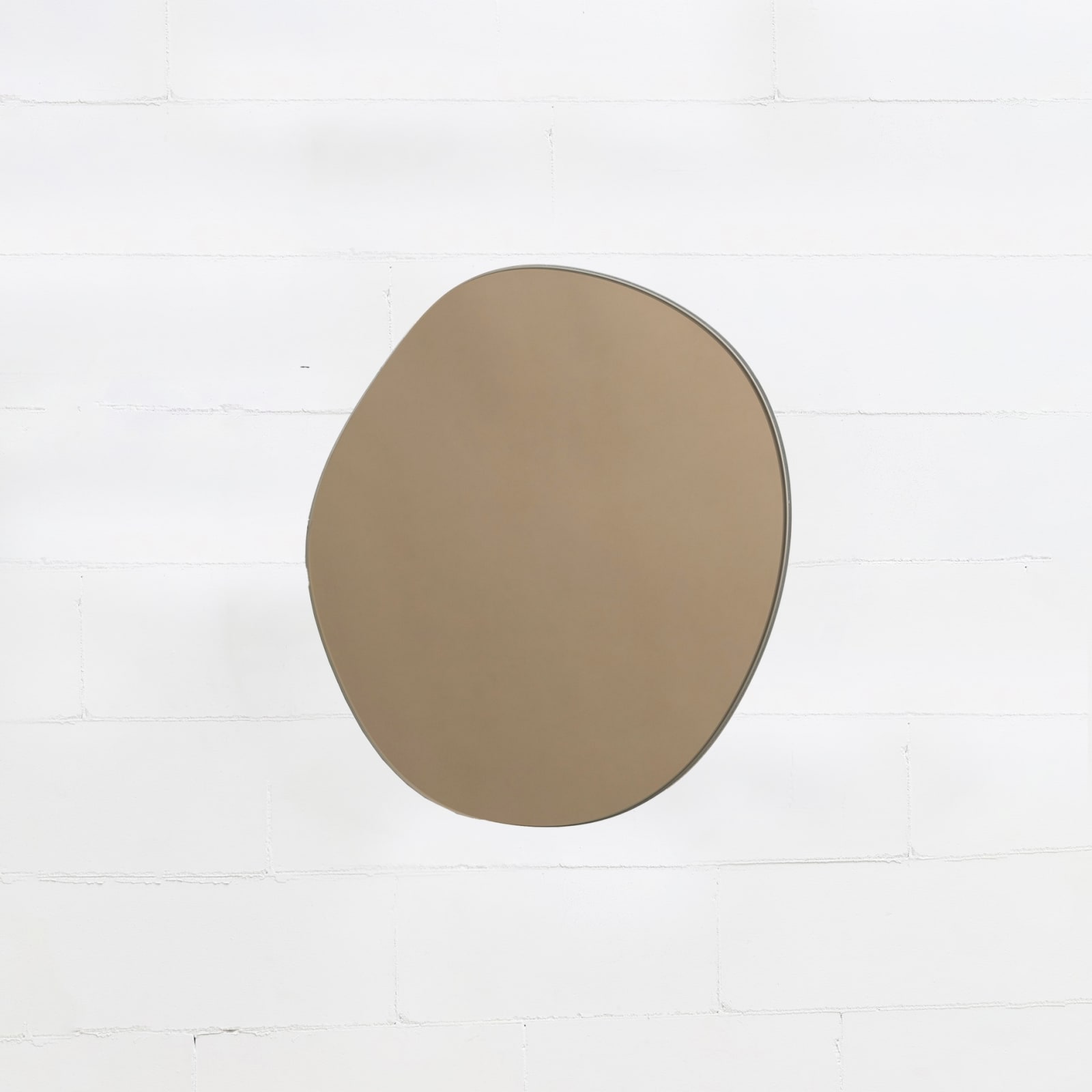 Sabine Marcelis, Seeing Glass, Off Round Thick, Bronze, 2021-ongoing