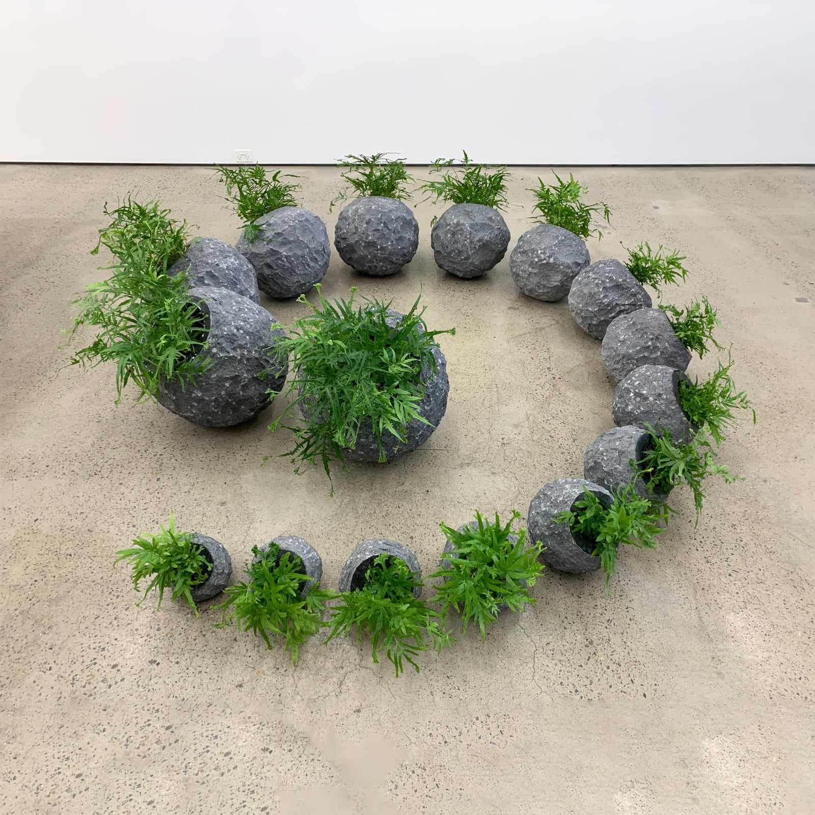 Marion Borgelt, Living Spiral: Variation No. 1, 2021