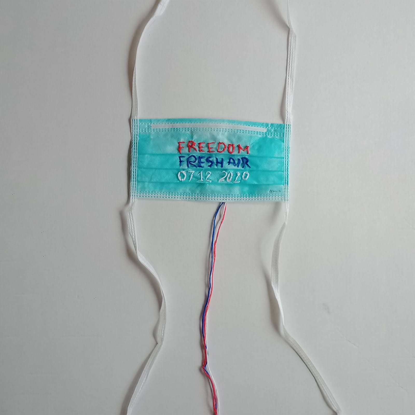 Abdullah M. I. Syed, Mask 07122020 Sydney Quarantine, 2020