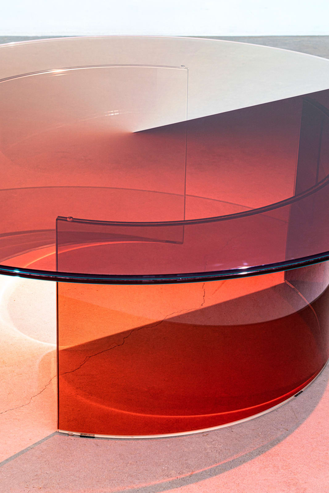 Rive Roshan, Colour Dial Table, Red Light, 2020