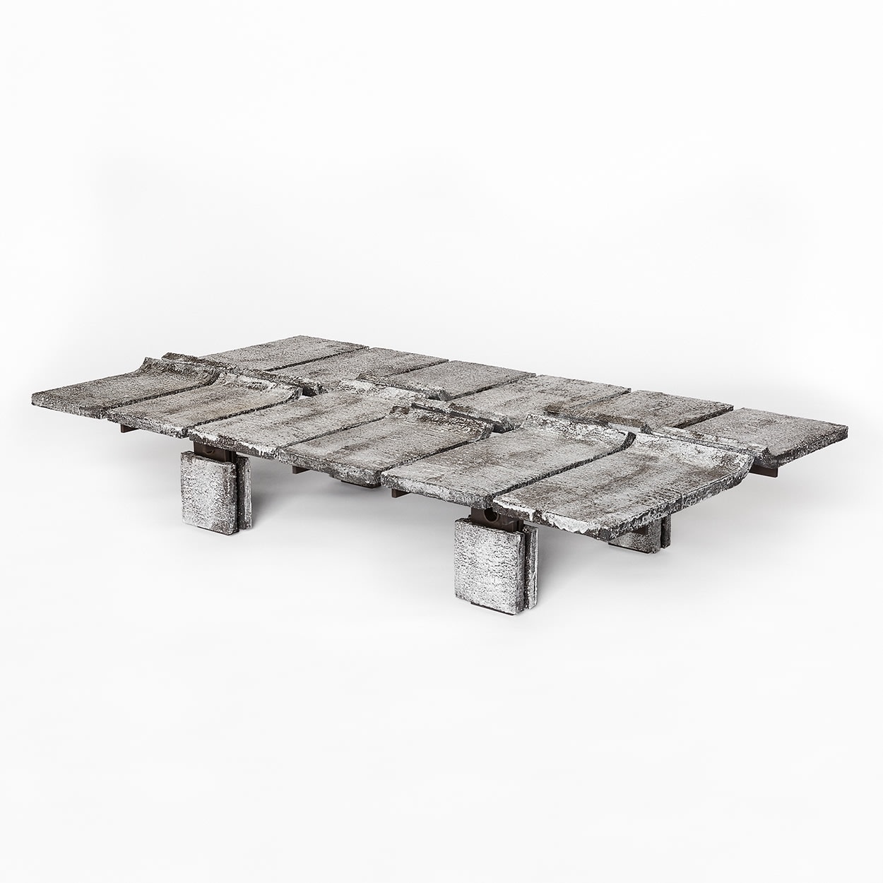 Studio Don Cameron, 'Oblique' Coffee Table (Ceramic), 2023