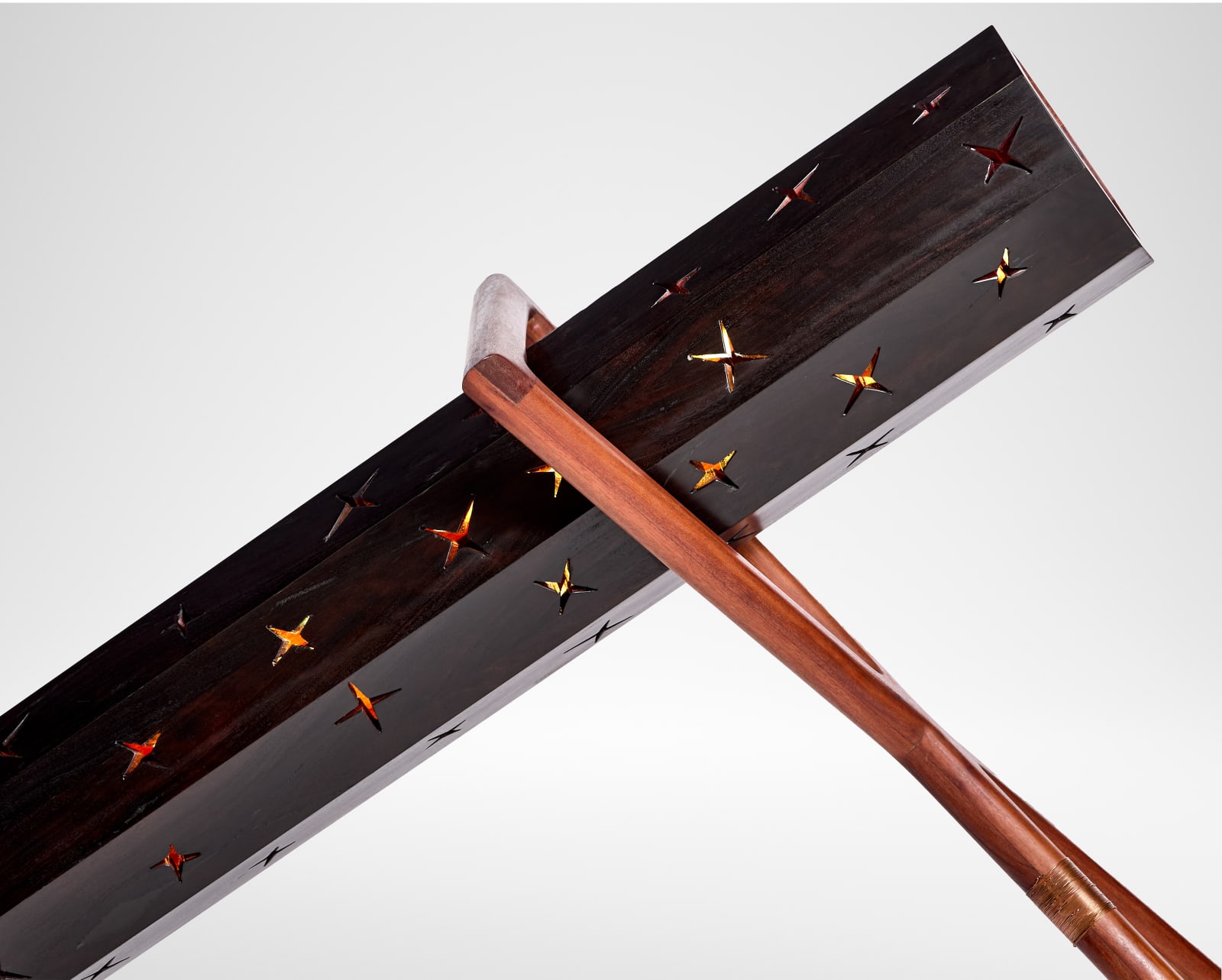 Damien Wright and Bonhula Yunupingu, Dhanparr Garak light 1, 2024