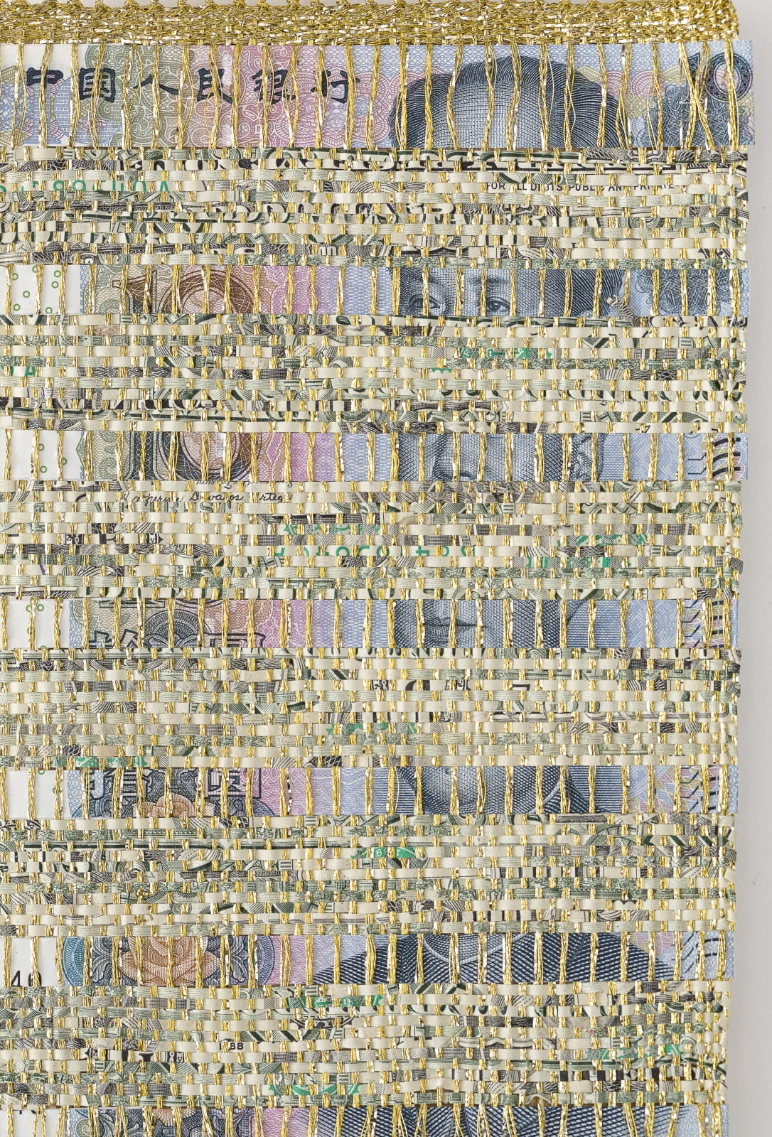 Abdullah M. I. Syed, Fabricating Economies (USA/China - Recto), 2020