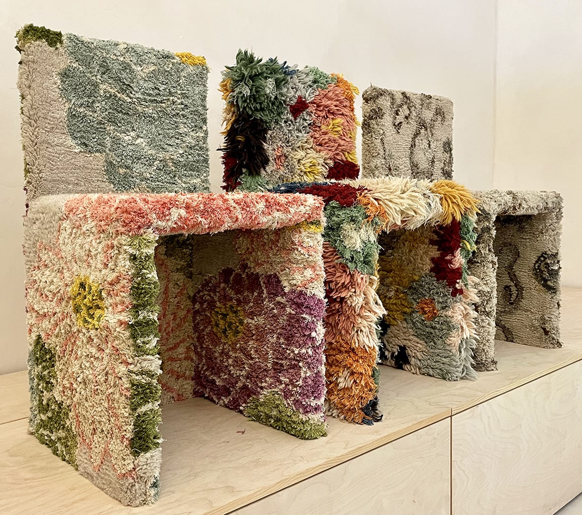 TibetSydney, Brocade Yak Chair 3, 2022