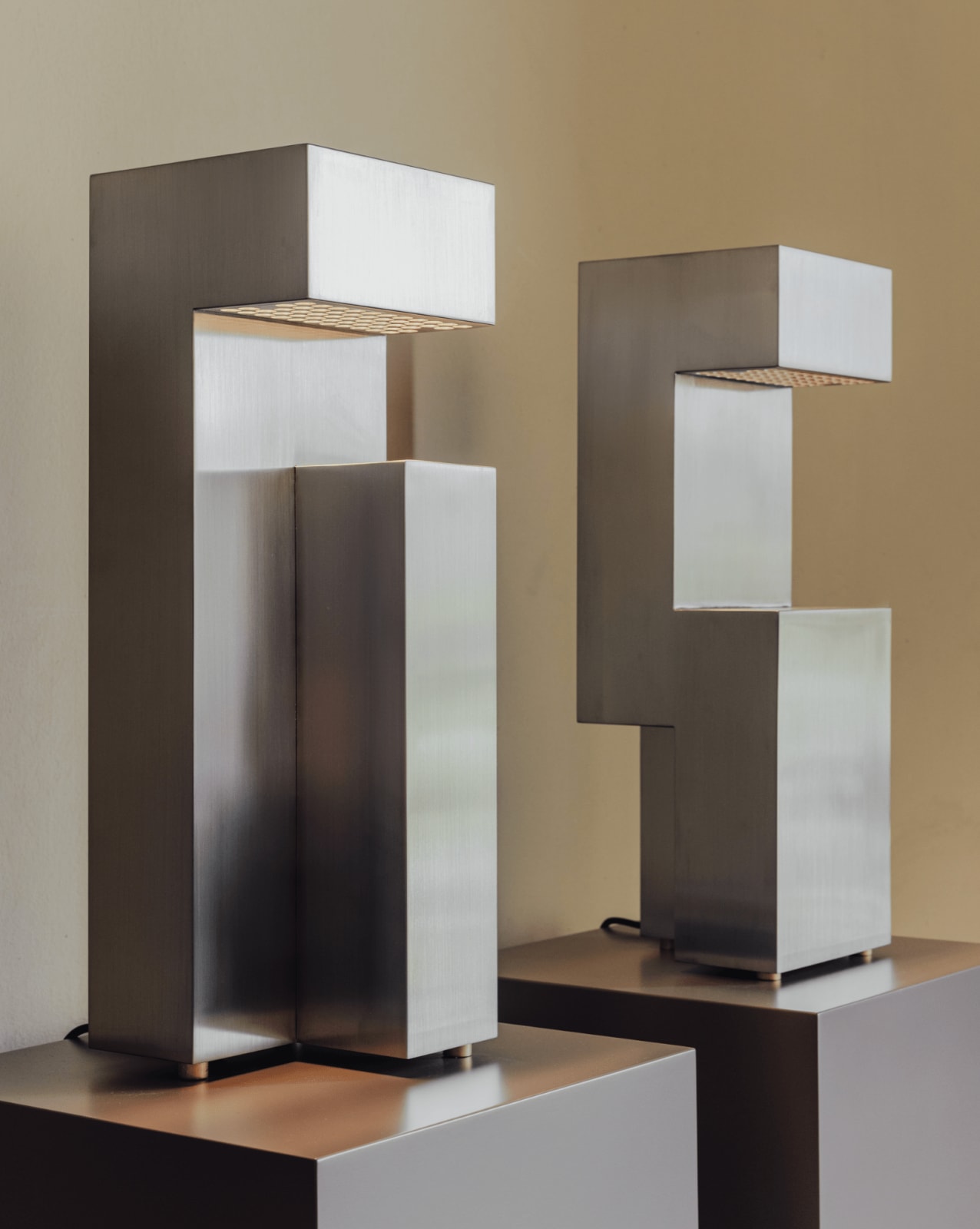 Studio Don Cameron, Bloc Floor Lamp 02 Polished, 2022