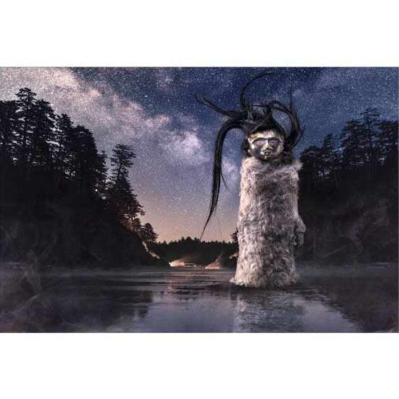 Lisa Reihana, Emissary No.3 - Nootka Ancestor, 2017
