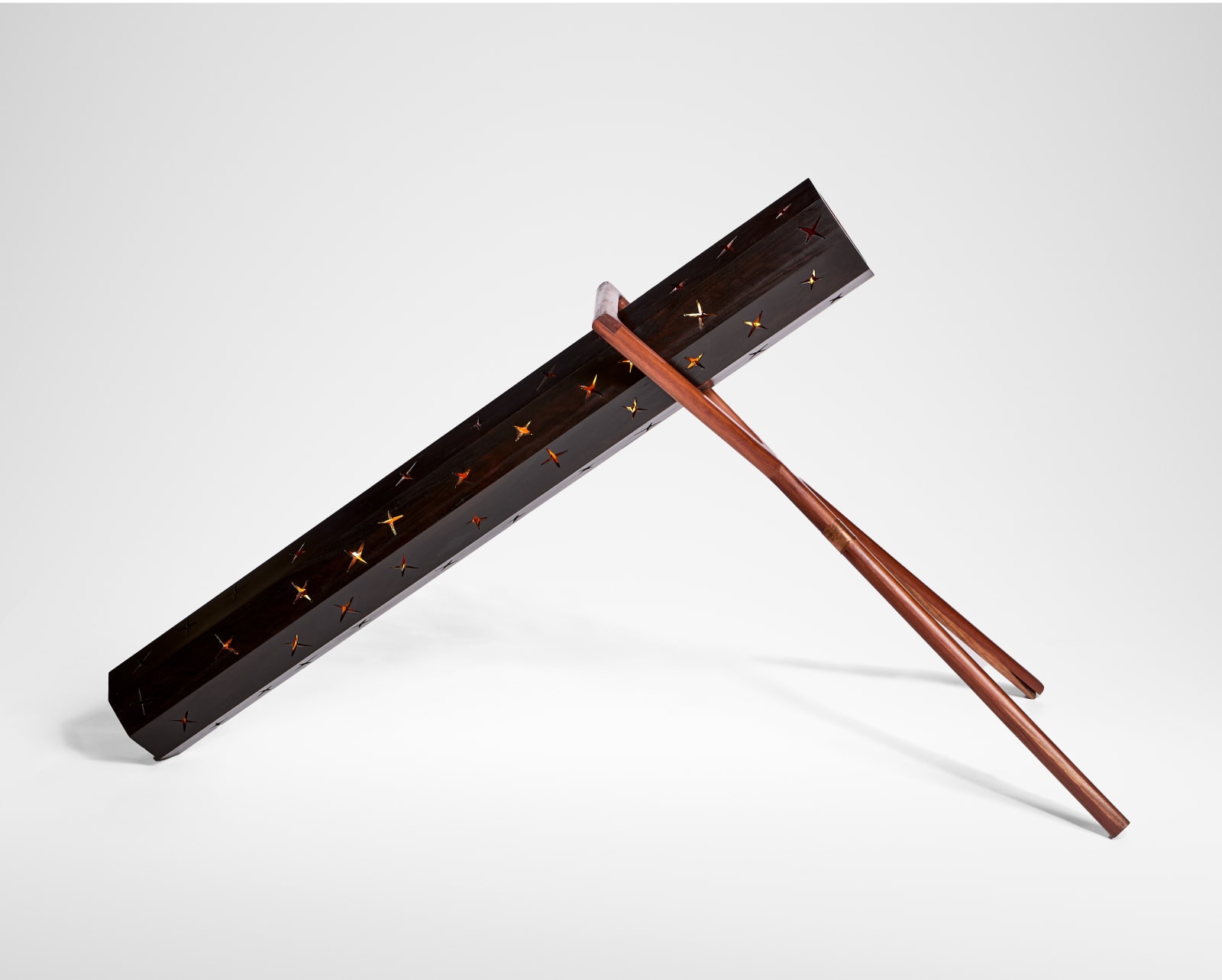 Damien Wright and Bonhula Yunupingu, Dhanparr Garak light 1, 2024