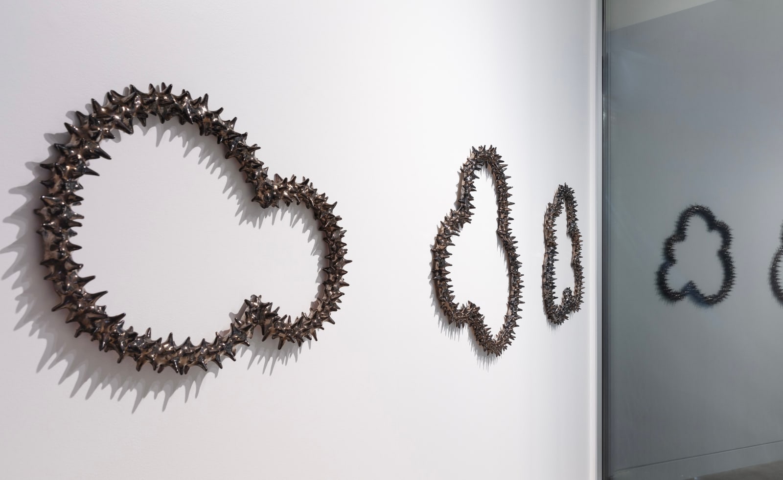 Angela Valamanesh, Morticia’s Garden Construct, Triptych No. 3,4,5 (No. 3), 2024