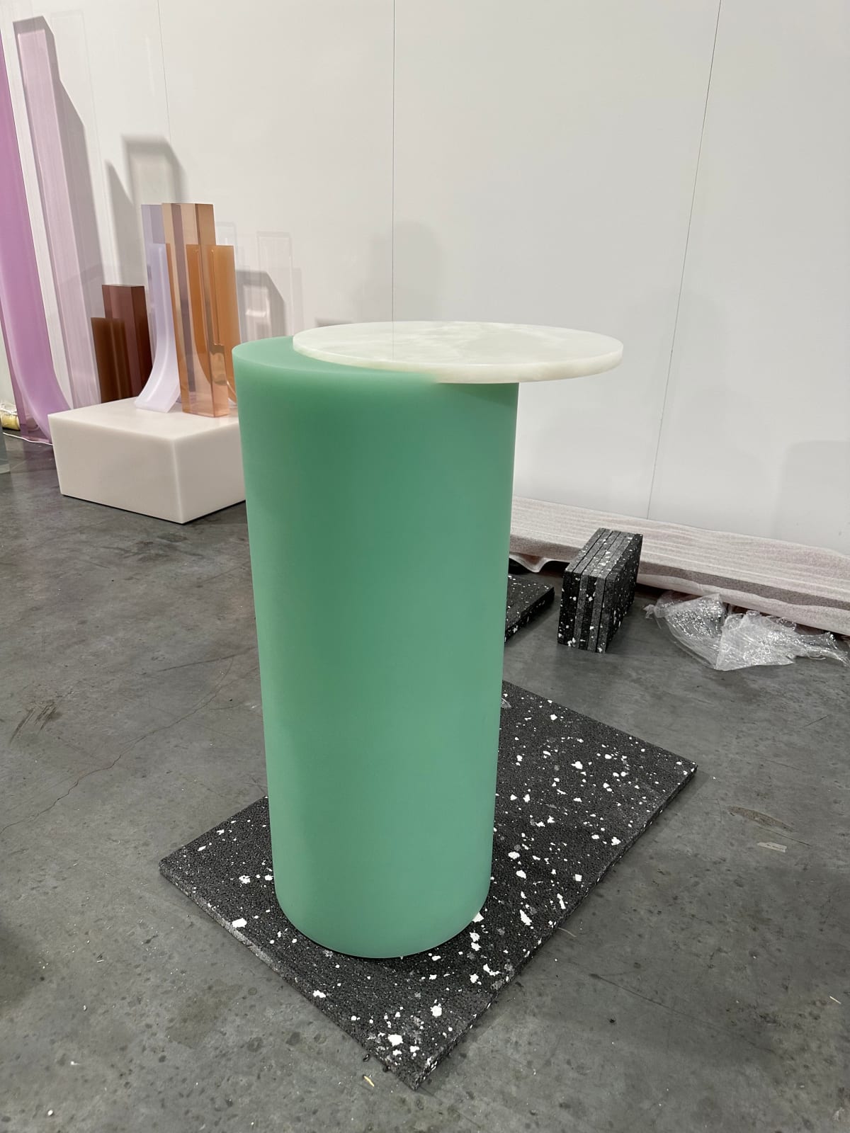 Sabine Marcelis, Stacked Column, Mint (Matt), 2023