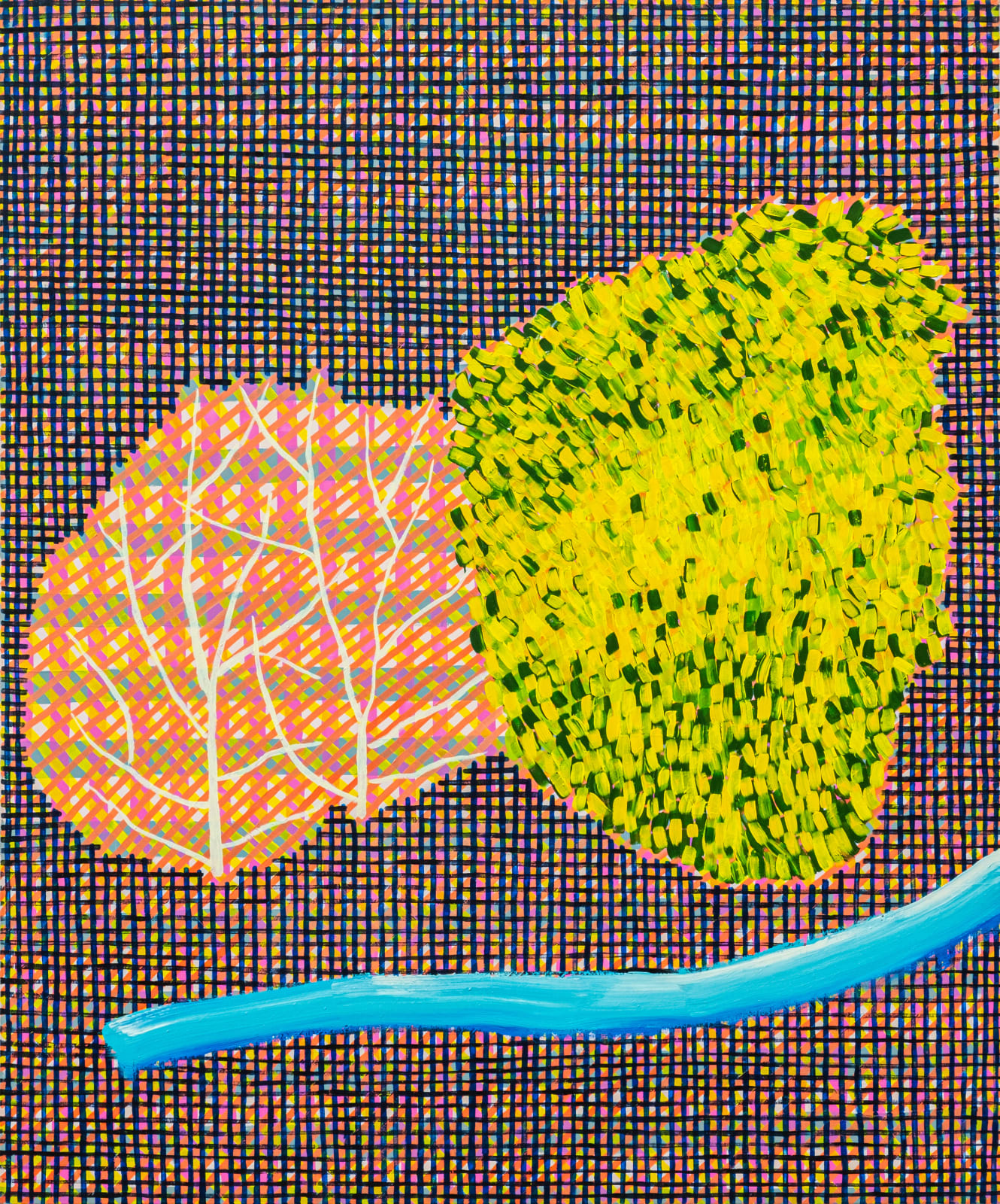 Fernando do Campo, Night Pollen, Blackberry and Wattle lunawuni/Bruny Island, 2024