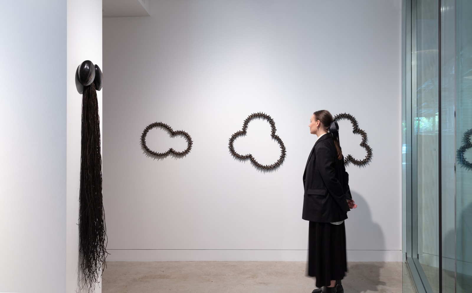 Angela Valamanesh, Morticia’s Garden Construct, Triptych No. 3,4,5 (No. 3), 2024