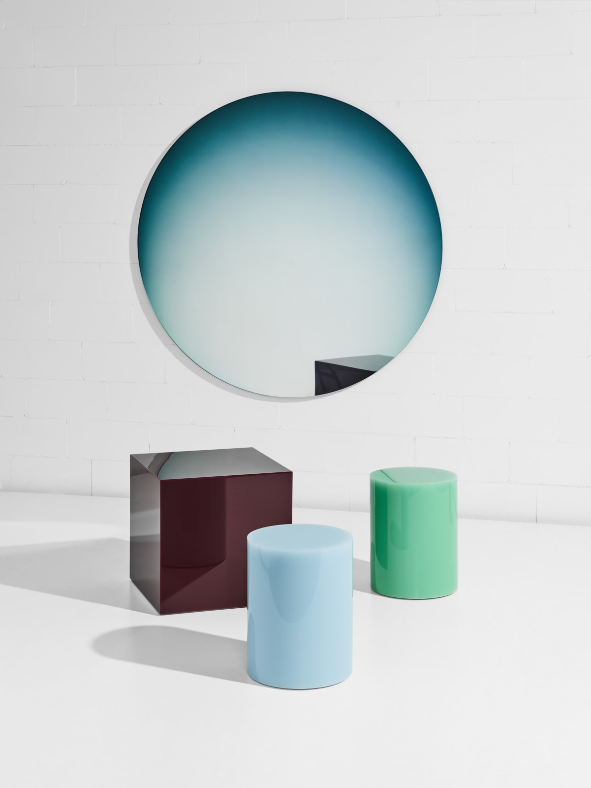 Sabine Marcelis, Candy Column, Ice Blue (Polished), 2017-ongoing