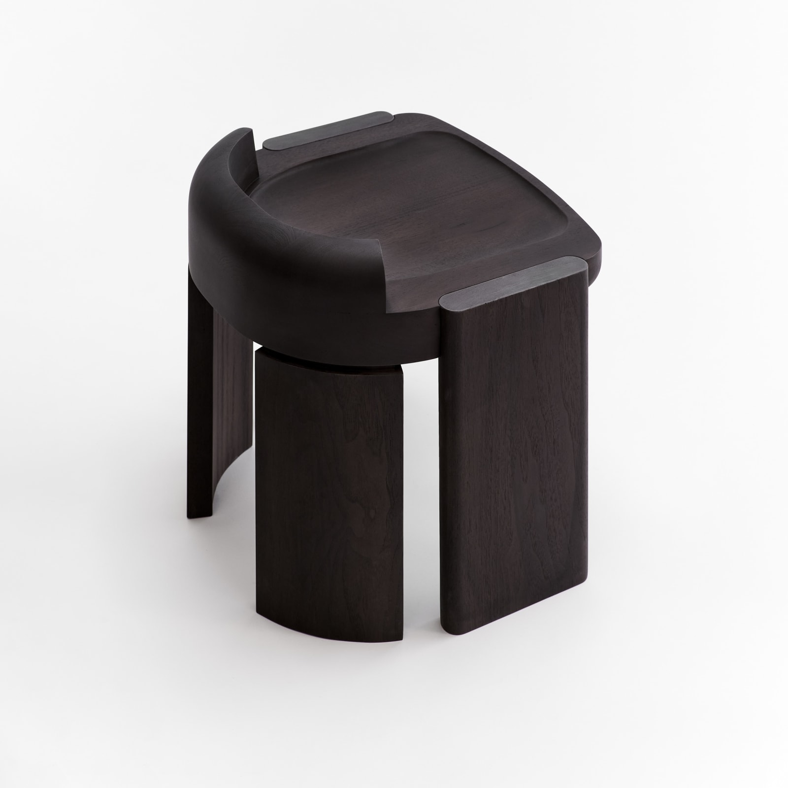 Studio Don Cameron, Nevers Stool (Black), 2022