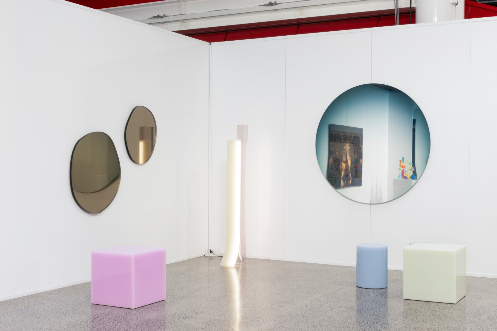 Sabine Marcelis, Candy Column, Ice Blue (Polished), 2017-ongoing
