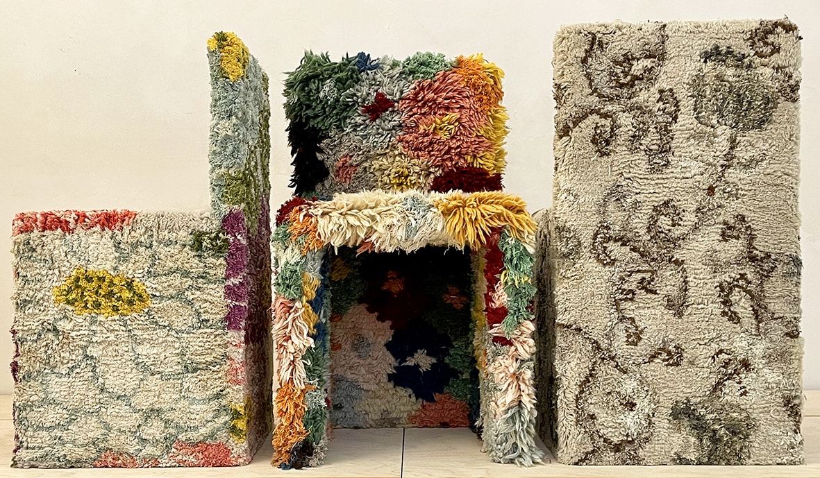 TibetSydney, Brocade Yak Chair 3, 2022