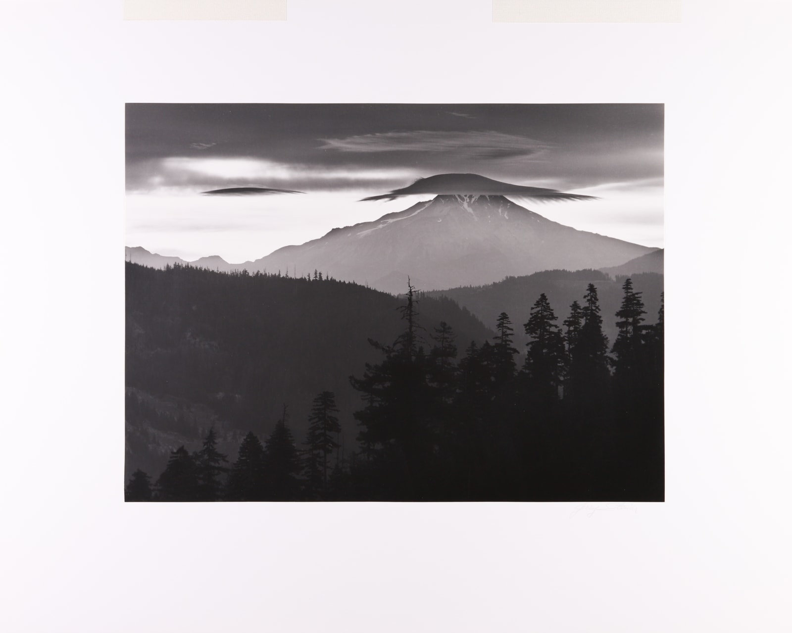 Jerry Steiner, Mt. Jefferson at Sunrise, 1981