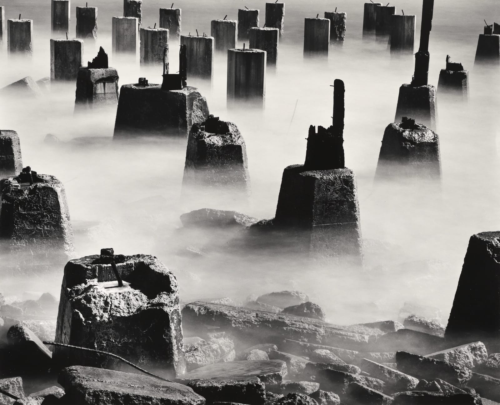 Wynn Bullock, The Pilings, 1958