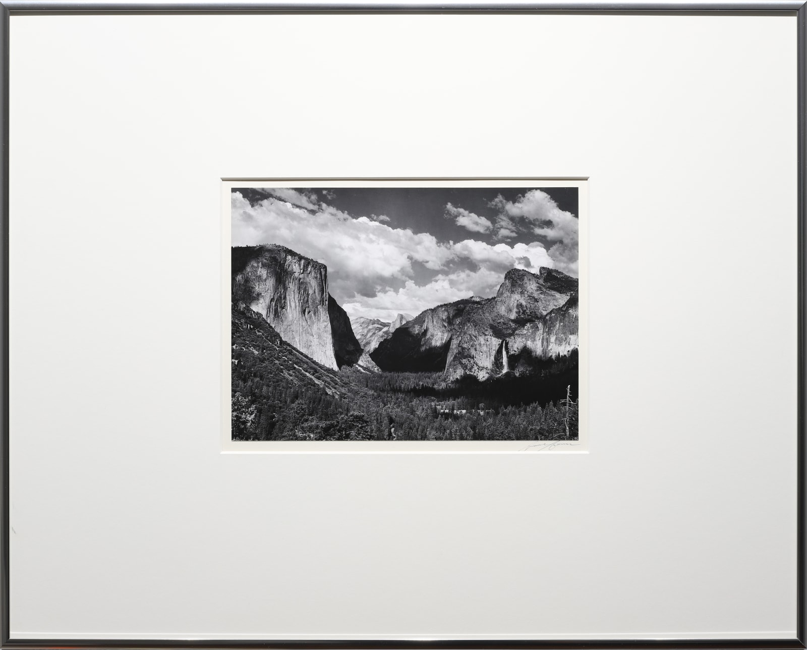 Ansel Adams, Yosemite Valley from Inspiration Point, c. 1936