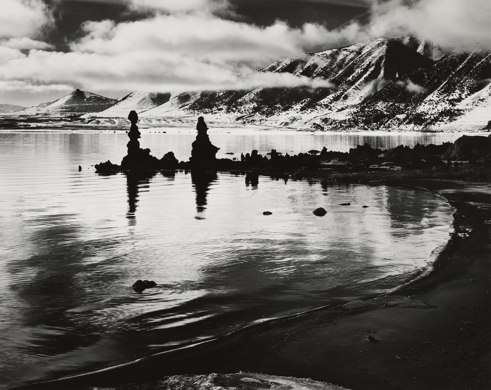 Brett Weston, Mono Lake, 1966