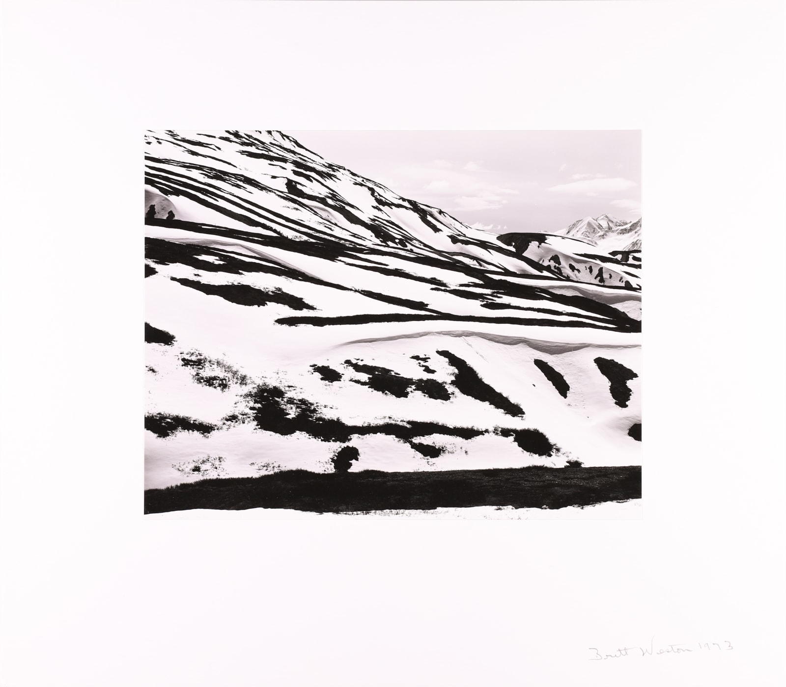 Brett Weston, Yukon, Haines Cut Off, Alaska, 1973