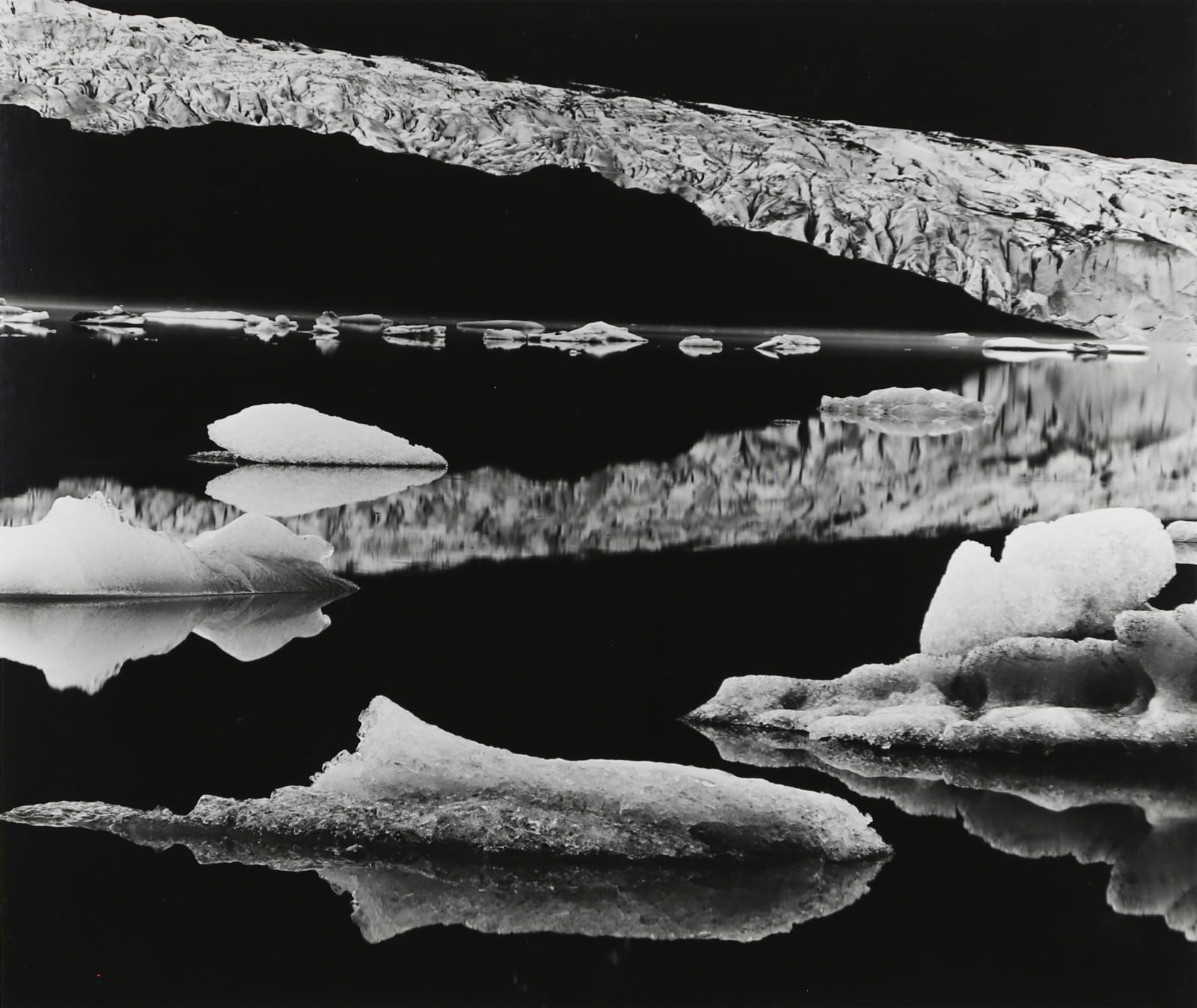 Brett Weston, Mendenhall Glacier, 1973