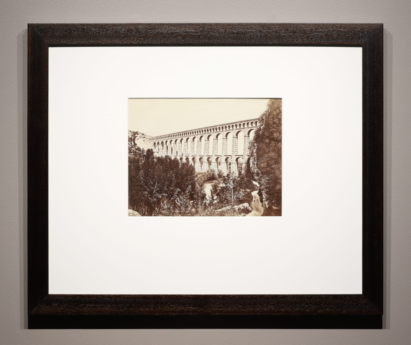 Edouard Baldus, Aqueduct, Roquefavour, 1860
