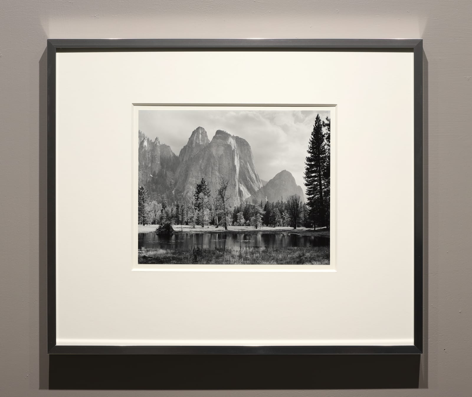 Ansel Adams, Cathedral Spires and Rocks, Late Afternoon, Yosemite, 1948