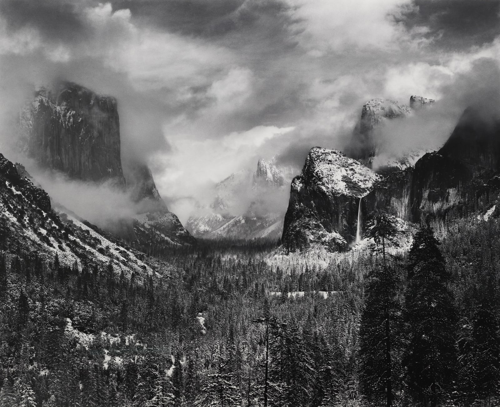 Ansel Adams Clearing Winter Storm Seagrave Gallery