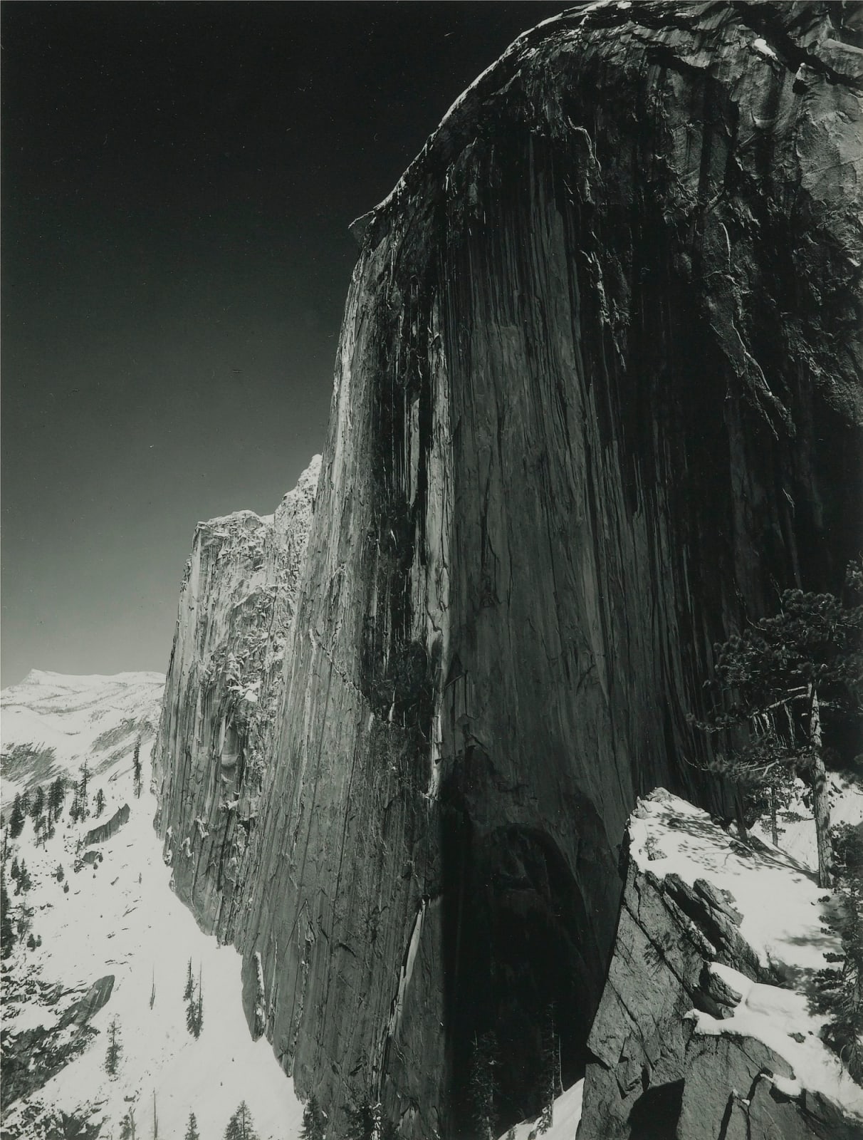 Ansel Adams, Monolith, The Face of Half Dome, Yosemite, 1927