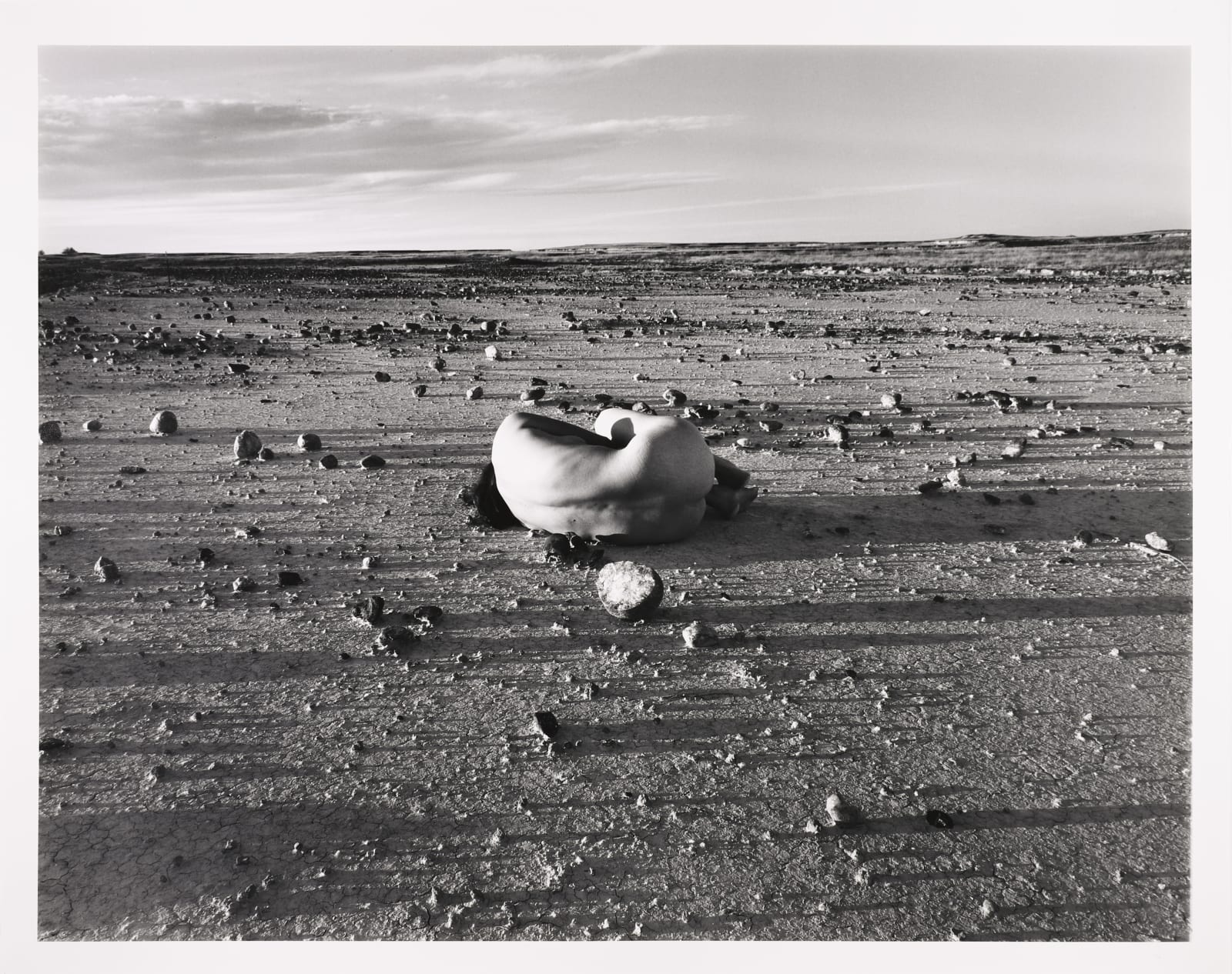 Judy Dater, Self Portrait with Stone, 1982