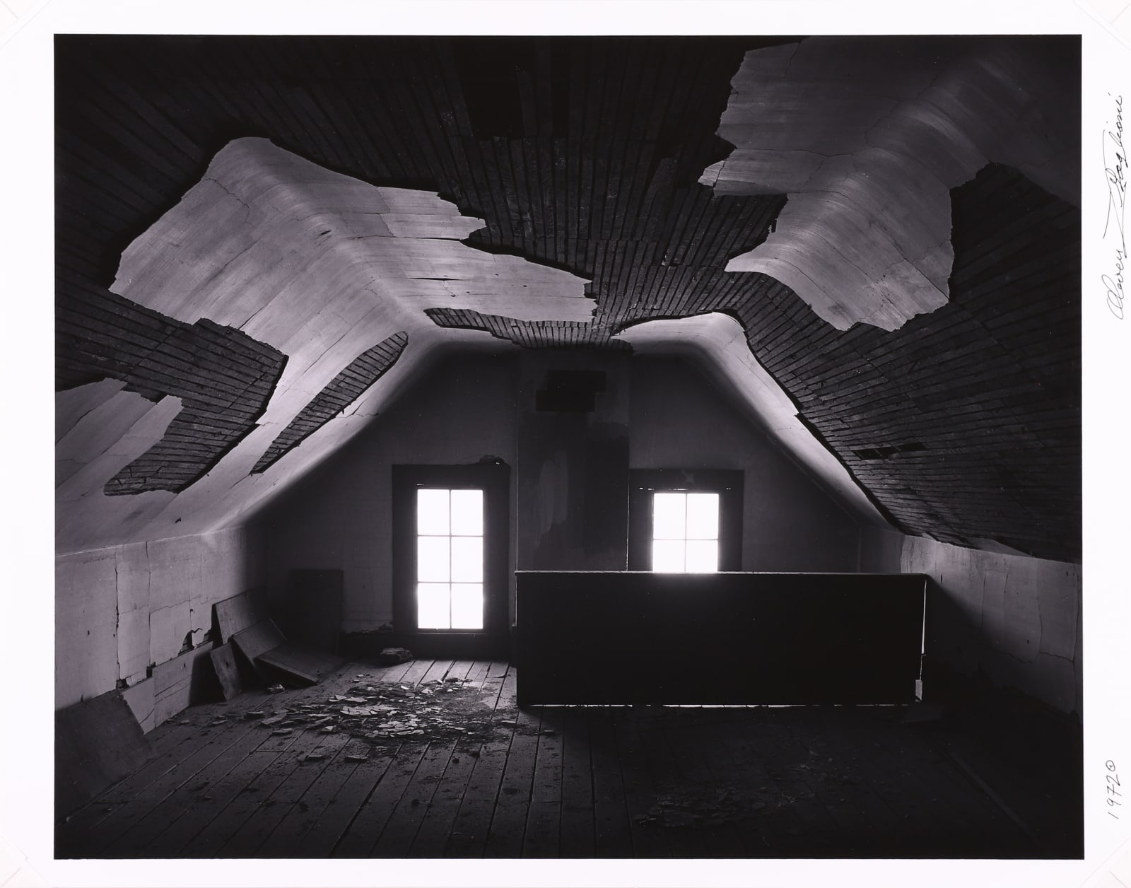 Oliver Gagliani, Untitled [Attic Windows], 1972