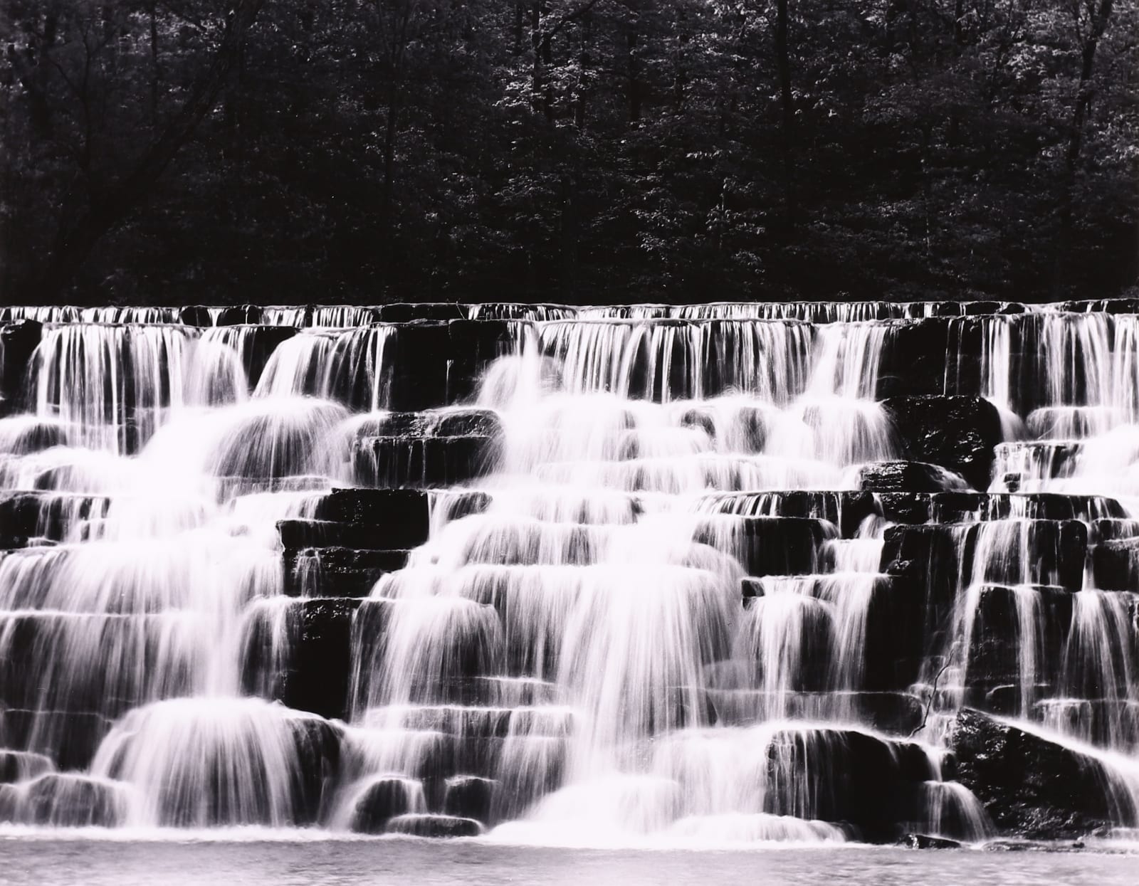 Robert K. Byers, Falls at Devils Den State Park, Arkansas, 1983