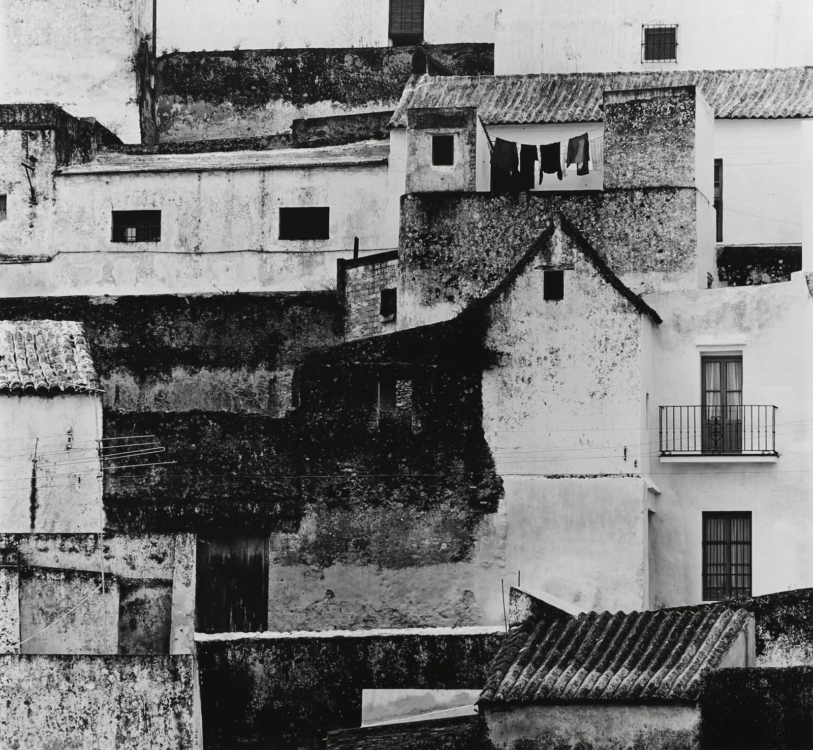 Brett Weston, Spanish Village, Spain, 1971